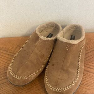 SOREL Men's Brown Suede Slip-On Indoor/Outdoor Slippers Size 15